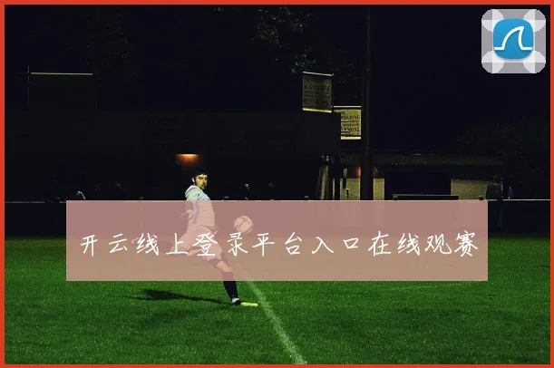 开云线上登录平台入口在线观赛