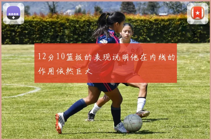 12分10篮板的表现说明他在内线的作用依然巨大