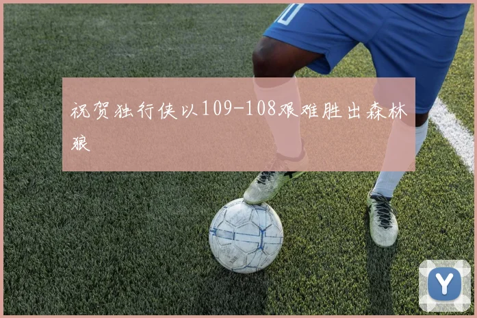 祝贺独行侠以109-108艰难胜出森林狼